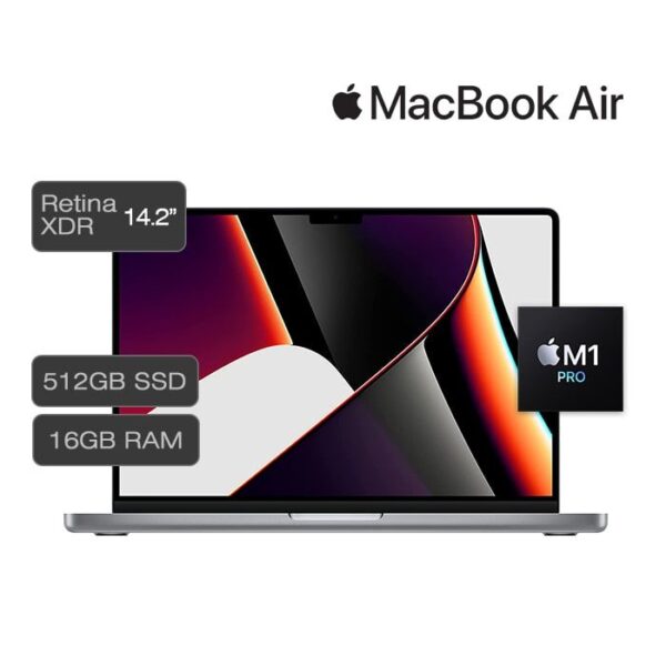 macbook m1 pro 14.2 pulgadas