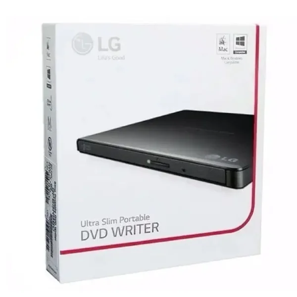 Grabador de DVD Externo LG USB 2.0 Ultra Slim Portable