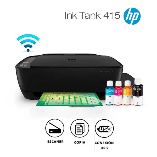 Impresora Multifuncional HP Ink Tank Wireless 415