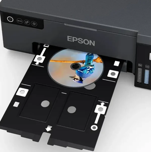 Impresora EPSON EcoTank L8050 Fotográfica Inalámbrica CD DVD PVC