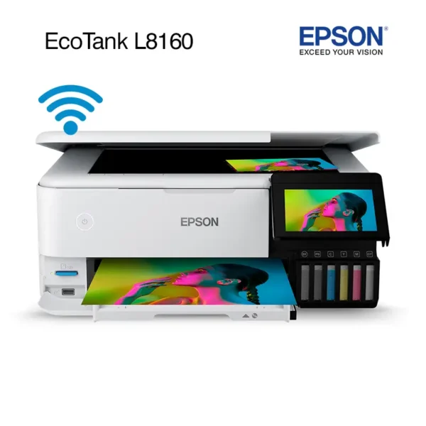 Impresora Fotográfica Multifuncional Epson L8160 Wi-Fi