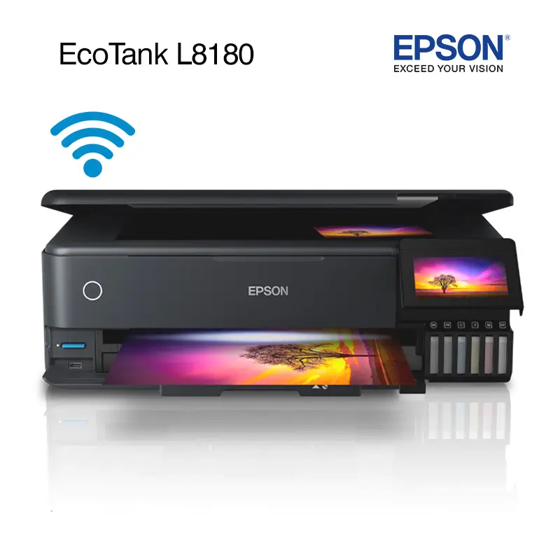 Impresora Fotográfica Multifuncional Epson L8180 A3 Wi Fi Electro A 8262