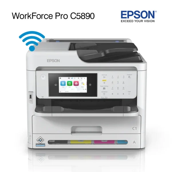 Impresora Multifuncional de Tinta Epson WorkForce Pro C5890