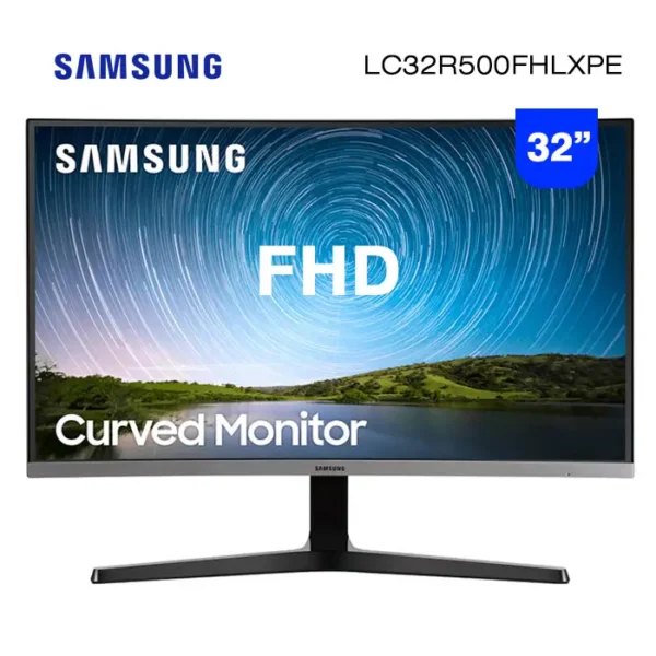 Monitor Curvo Samsung 32" VA LC32R500 1920x1080 HDMI VGA 4ms 75Hz