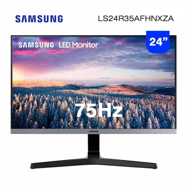 Monitor Samsung 24" FHD 1920 x 1080 VA 75Hz LS24R35AFHNXZA