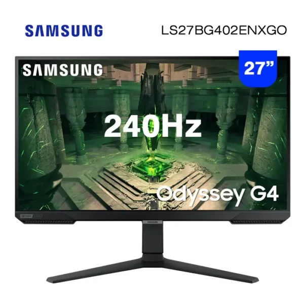 Monitor Gamer Samsung 27" FHD 1920 x 1080 IPS 1ms 240Hz LS27BG402ENXGO