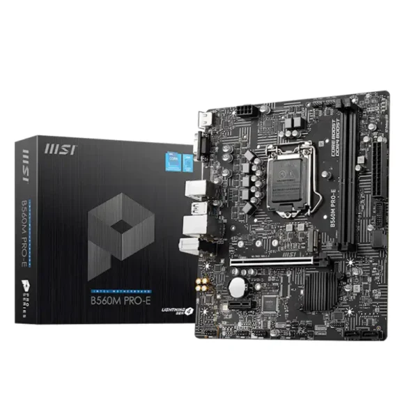 Placa Madre MSI B560M Pro-E Chipset Intel B560 mATX