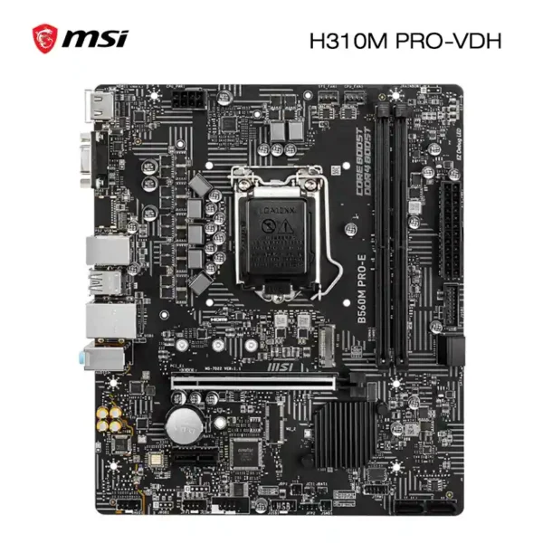 Placa Madre MSI H310M PRO-VDH DDR4 LGA 1151