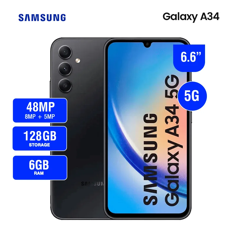 Celular Samsung Galaxy A34 128 GB 5G