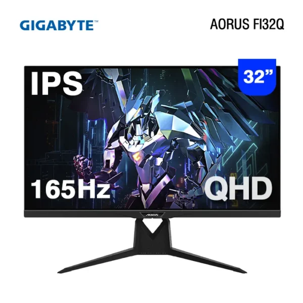 Monitor Gamer GigaByte AORUS LED 31.5" SS IPS 2HDMI 1ms 165Hz