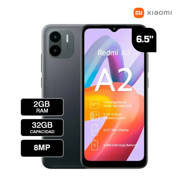 Celular Xiaomi Redmi A2 2GB RAM 32GB