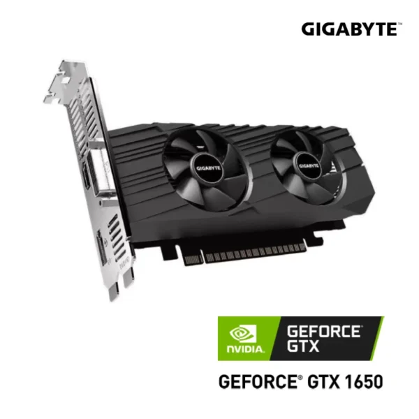 Tarjeta de Video Gigabyte GeForce GTX 1650 OC Low Profile 4GB GDDR5