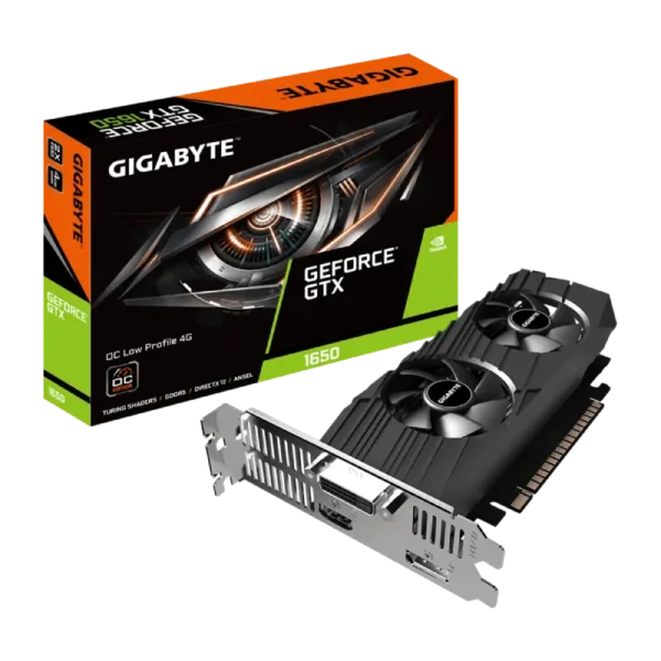 Tarjeta de Video Gigabyte GeForce GTX 1650 OC Low Profile 4GB GDDR5