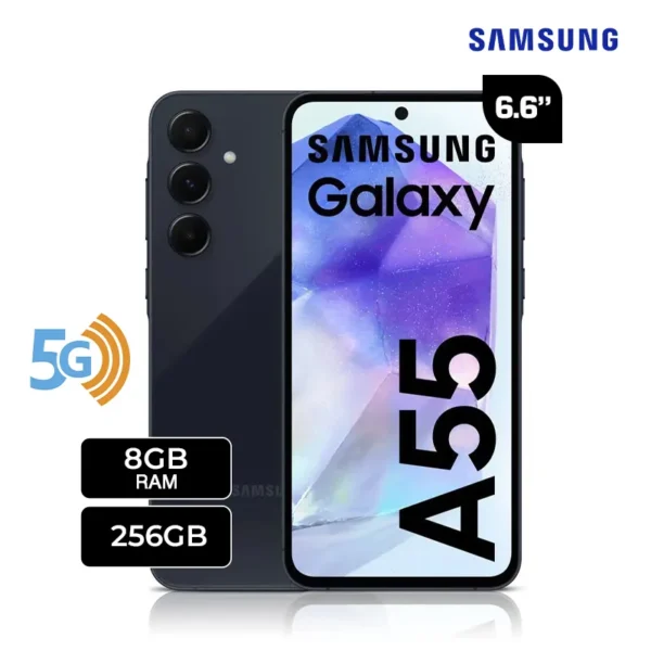 Celular Samsung Galaxy A55 5G 8GB RAM 256GB 6.6" FHD