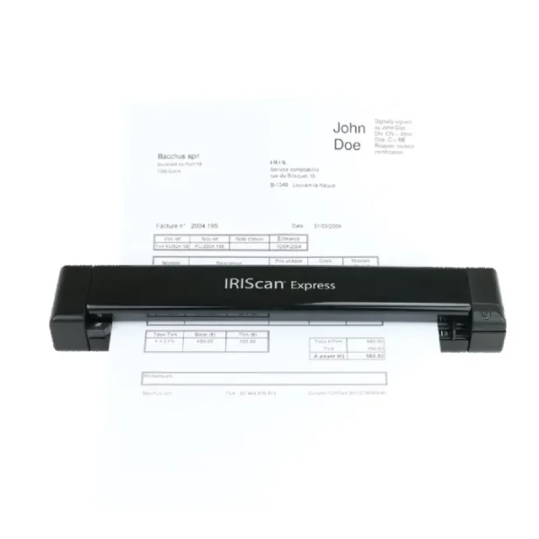Escaner Portátil IRIScan Express 4 Formato A4 USB 8ppm 1200 dpi