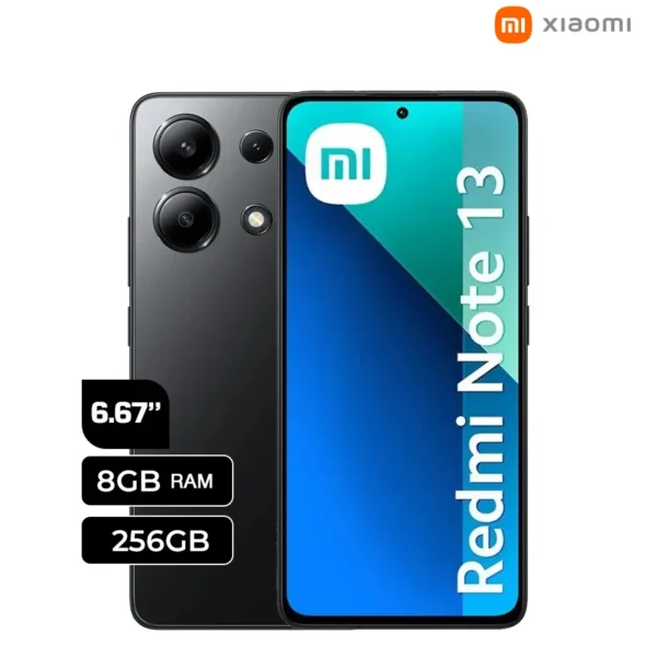 Celular Xiaomi Redmi Note 13 8GB RAM 256GB 6.67" FHD Amoled