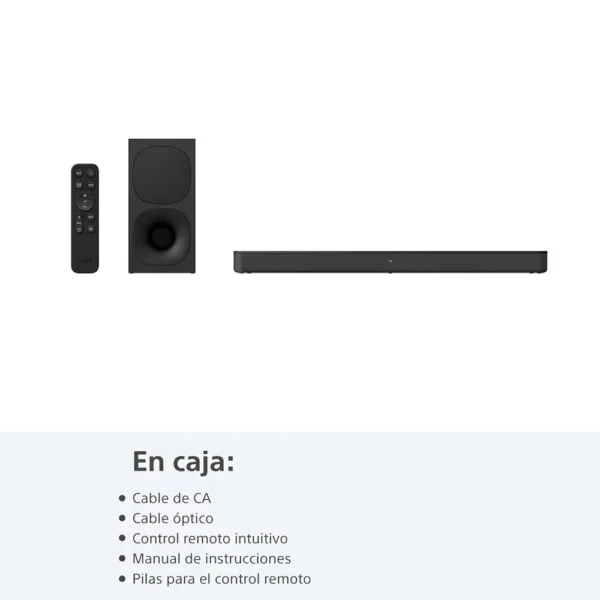 Barra de sonido Sony HT-S400 2.1 Canales con Subwoofer