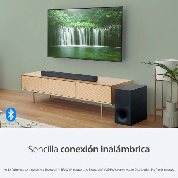 Barra de sonido Sony HT-S400 2.1 Canales con Subwoofer