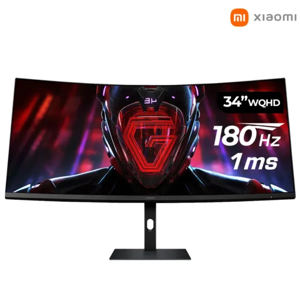 Monitor Gamer Xiaomi 34WQI Curvo 34" WQHD VA 180Hz 1ms HDMI